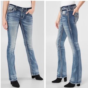 Rock Revival NWT 'Liri' Stretch Mid-Rise Bootcut Jeans